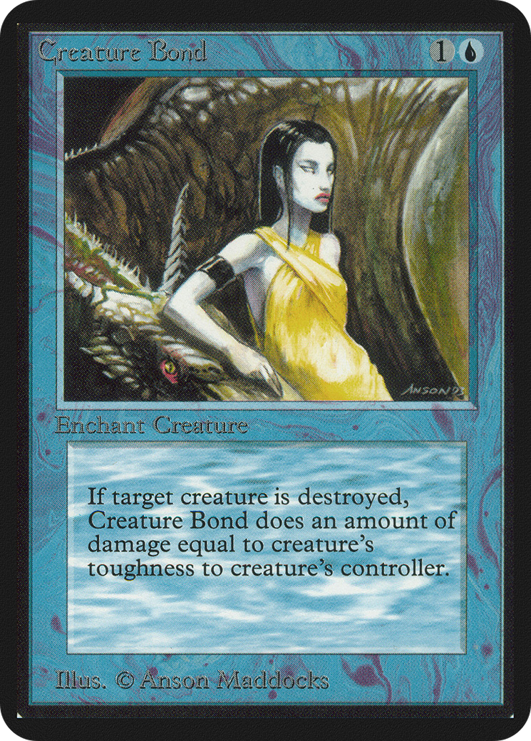 Creature Bond (LEA-) - Limited Edition Alpha