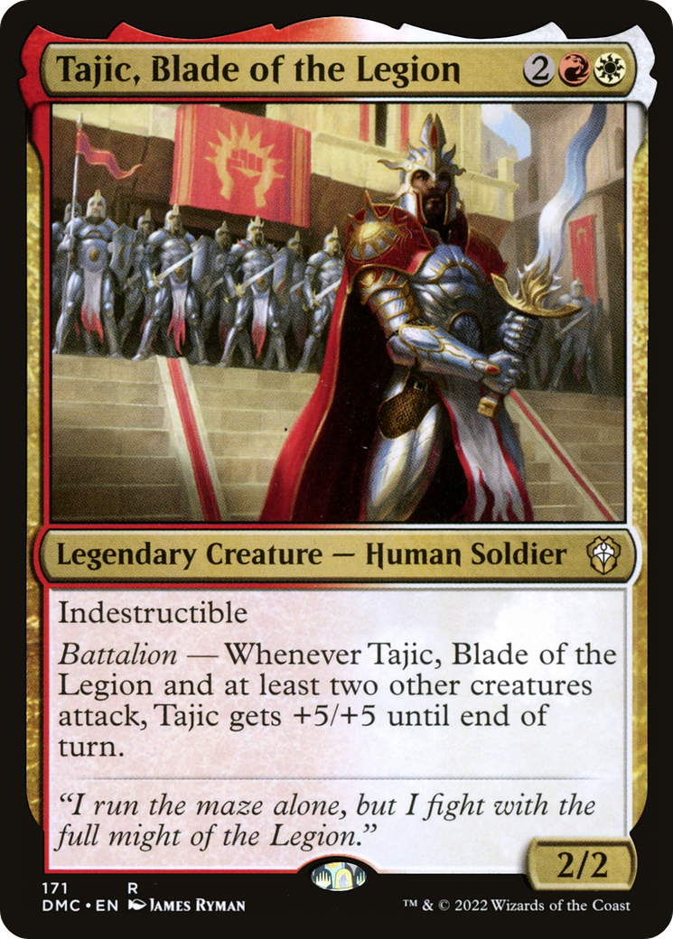 Tajic, Lame de la Légion (DMC-171) - Dominaria United Commander