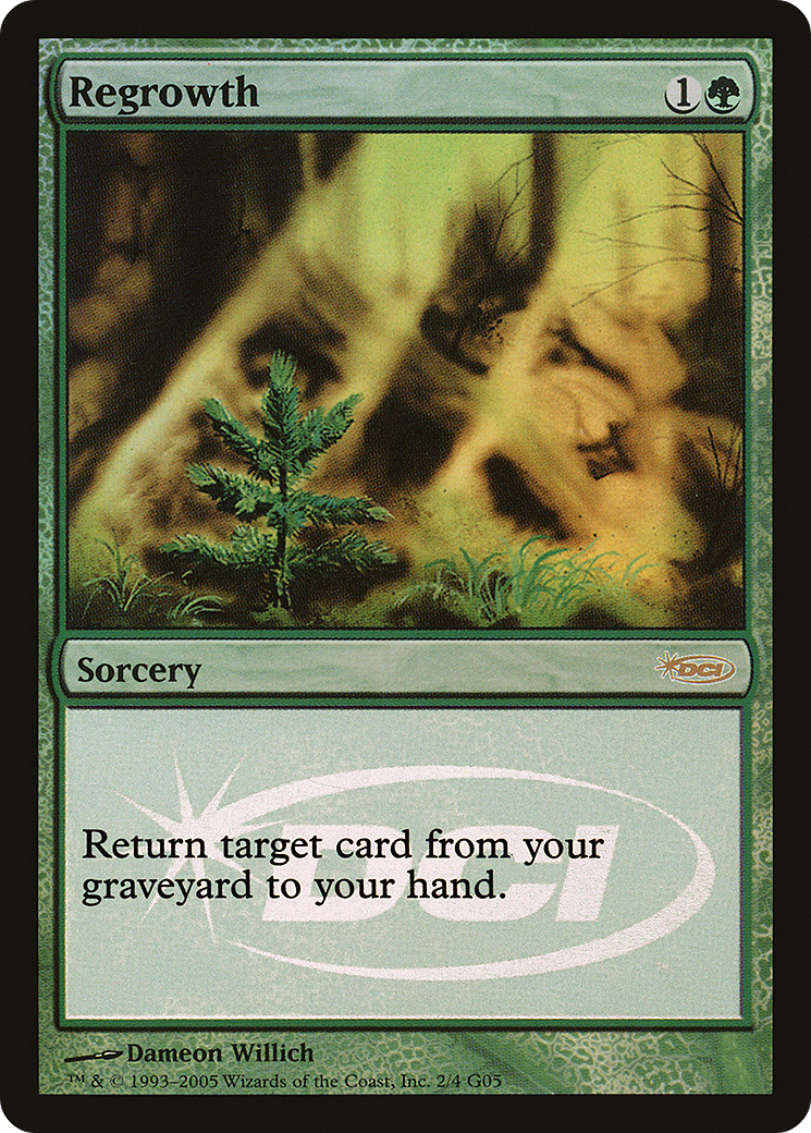 Regrowth (JDG-002) - Judge Gift Cards 2005 Foil
