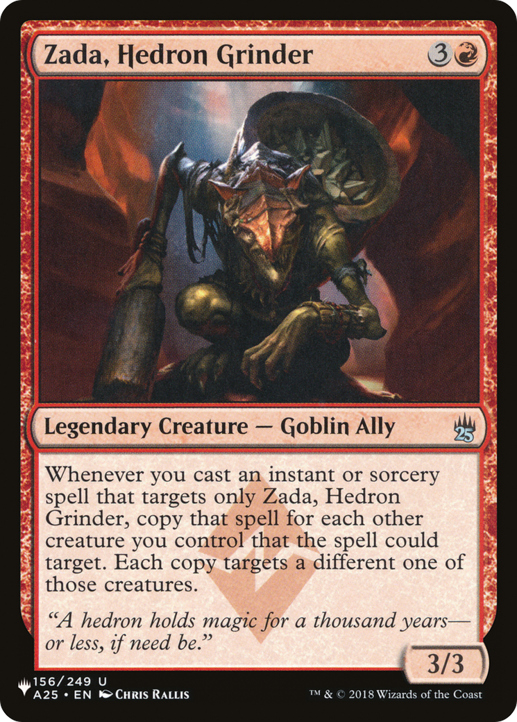 Zada, Hedron Grinder (LIST-A25-156) - The List