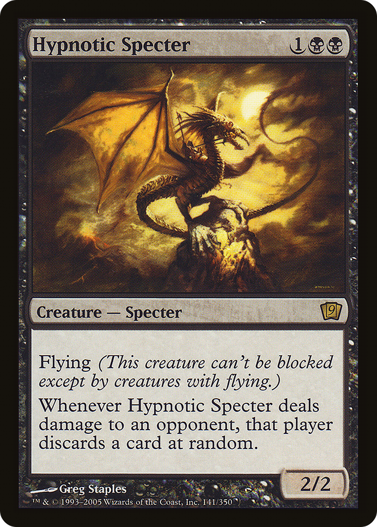Hypnotic Specter (9ED-141★) - Ninth Edition Foil