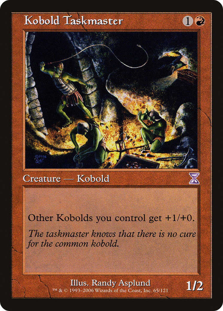 Kobold Taskmaster (TSB-065) - Spirale temporelle décalée