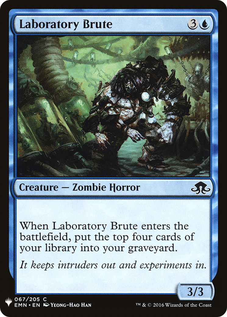 Laboratory Brute (LIST-EMN-67) - The List