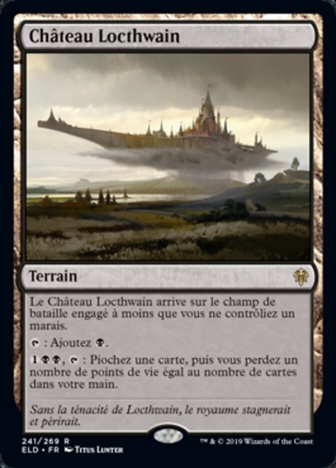 Castle Locthwain (ELD-241) - Throne of Eldraine - French - NM