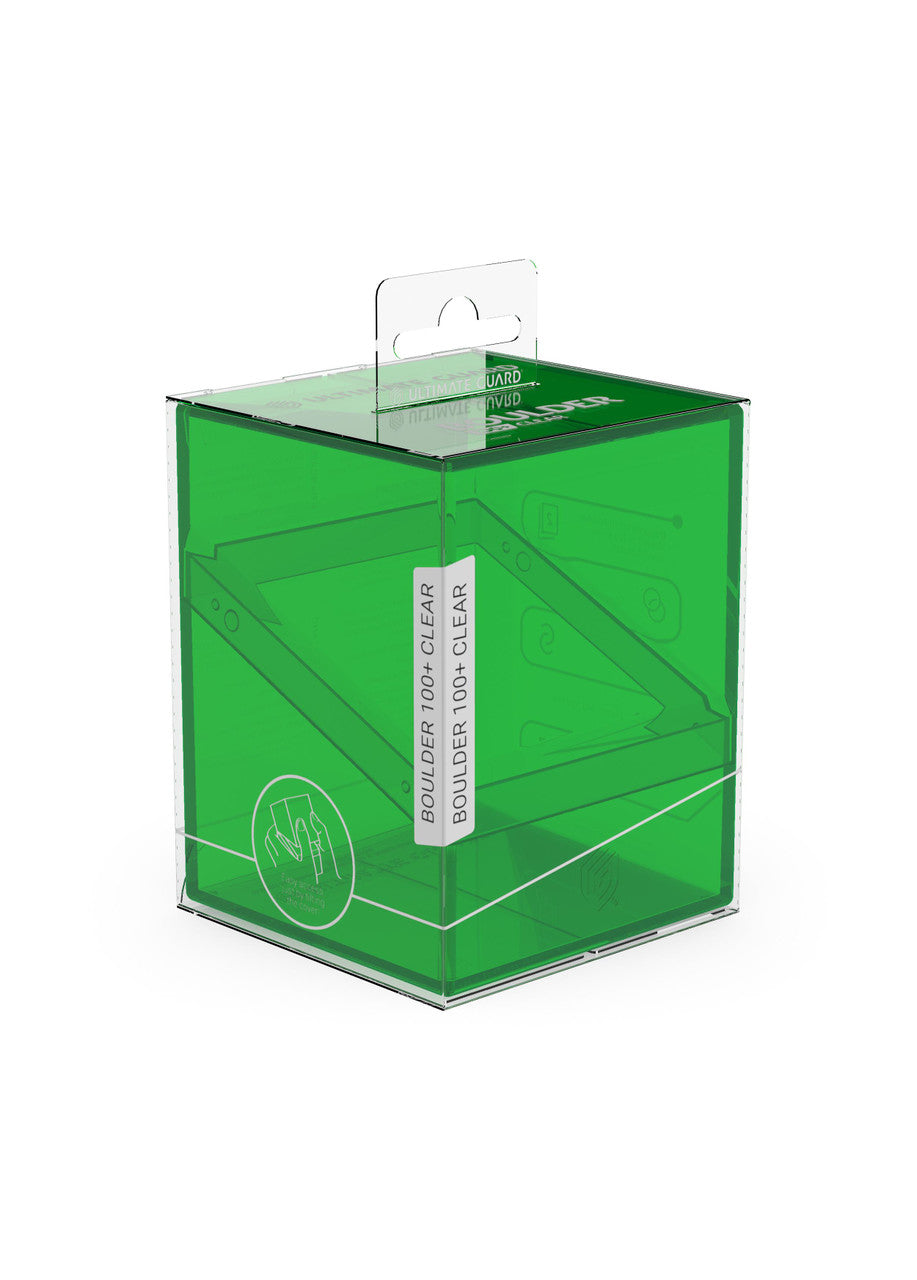 Ultimate Guard - Boulder - Émeraude transparente - 100+