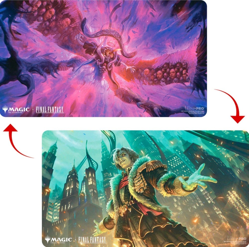 Ultra Pro - Playmat for Magic: The Gathering x Final Fantasy - Dual face Mat - Emet / Hades