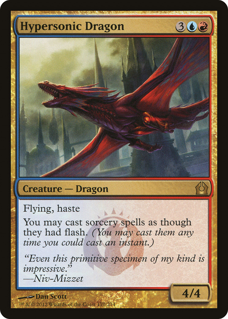 Dragon hypersonique (RTR-170) - Retour sur Ravnica