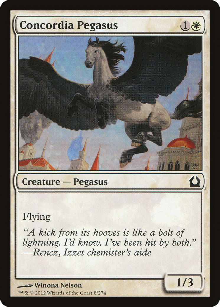 Concordia Pegasus (RTR-008) - Return to Ravnica Foil