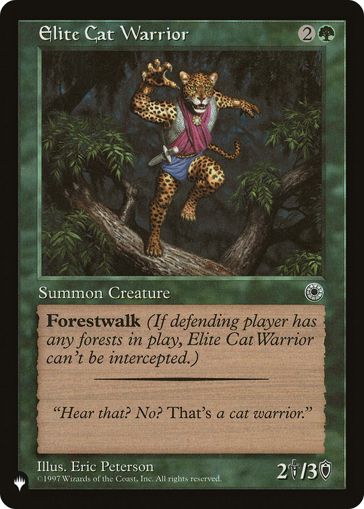 Elite Cat Warrior (LIST-) - The List