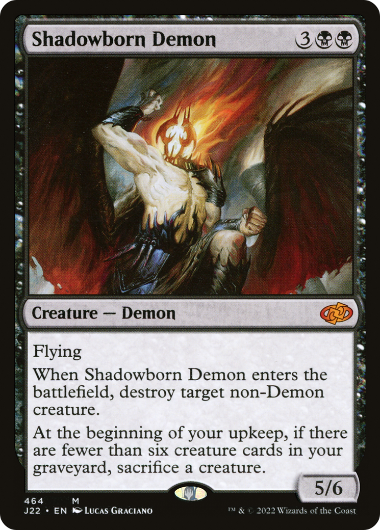 Shadowborn Demon (J22-464) - Jumpstart 2022