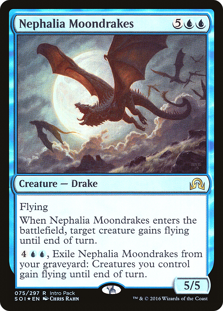 Nephalia Moondrakes (UMP-075) - Shadows over Innistrad Promos Foil