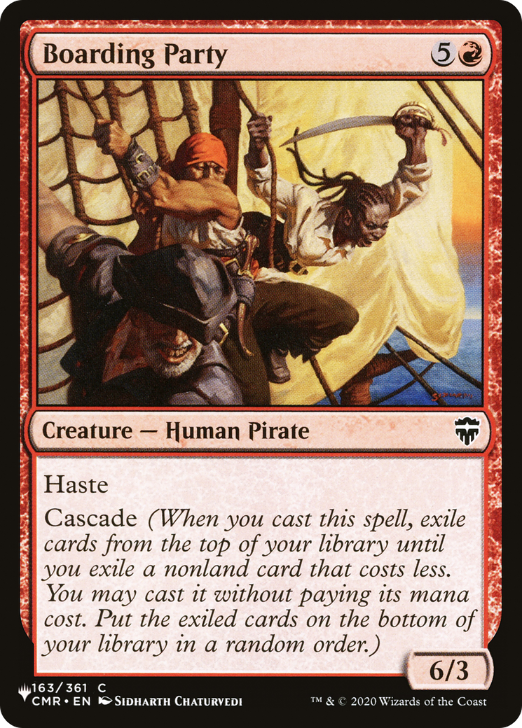 Boarding Party (LIST-163/361) - The List