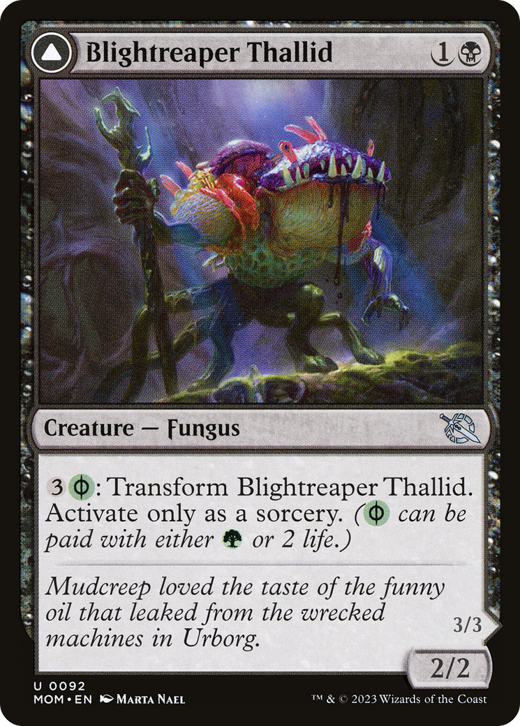 Blightreaper Thallid (MOM-092) - March of the Machine Foil