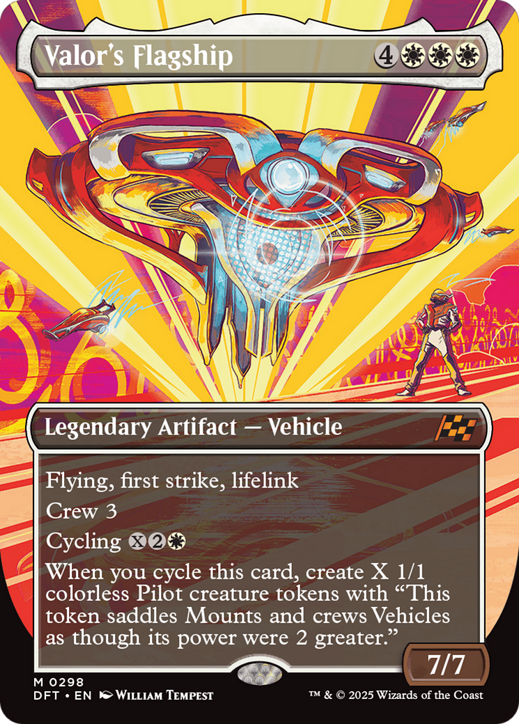 Valor's Flagship (Borderless) (-298) - Aetherdrift