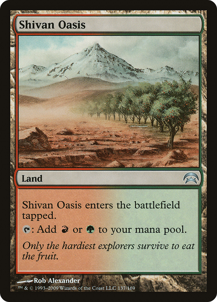 Oasis de Shivan (HOP-137) - Planechase