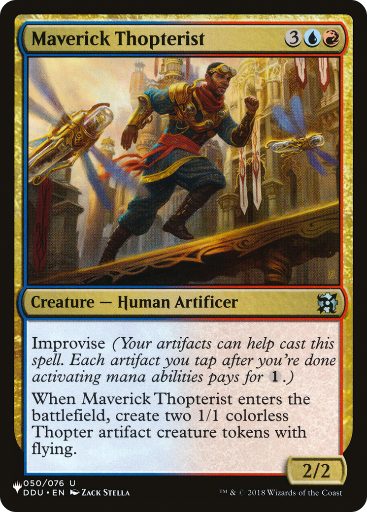 Maverick Thopterist (DDU) (LIST-DDU-50) - The List