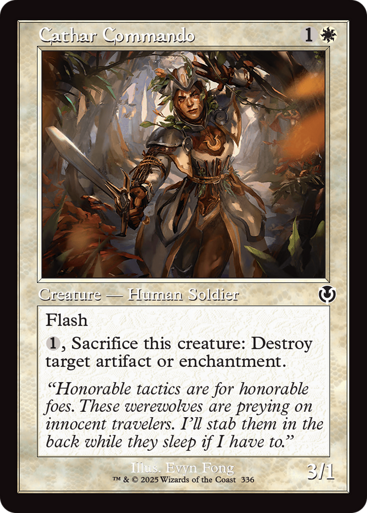 Cathar Commando (INR-336) - Innistrad Remastered Foil