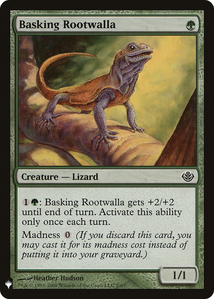 Basking Rootwalla (LIST-DDD-2) - The List
