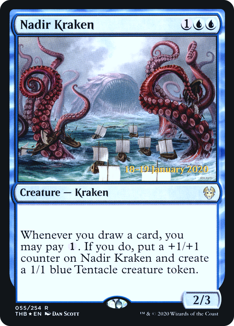 Nadir Kraken (PTHB-55S) - Promotions Theros Beyond Death