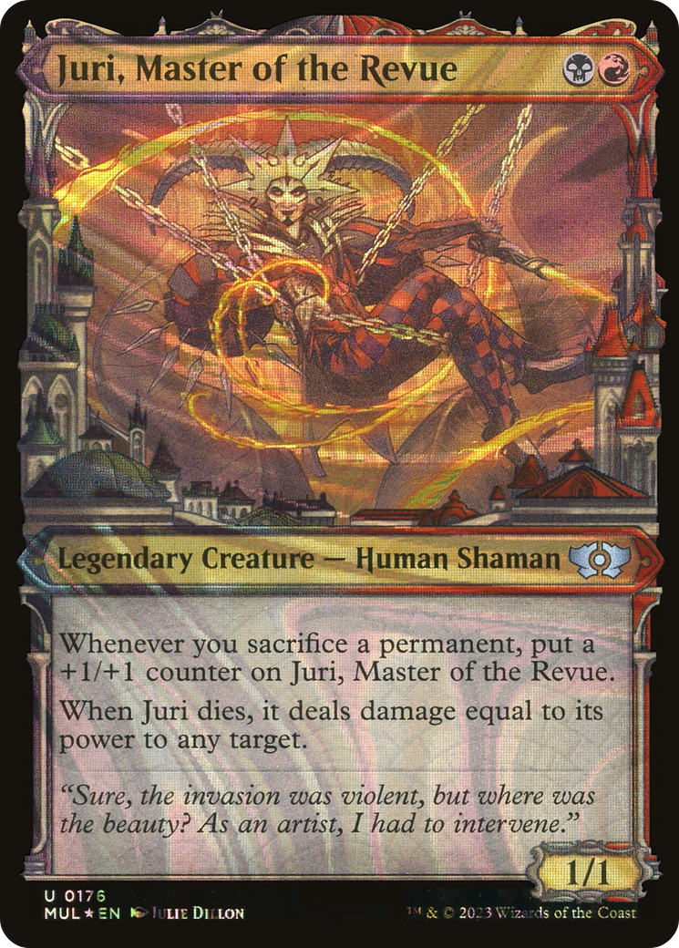 Juri, Maître de la Revue (MUL-176) - Multiverse Legends : (Vitrine) Foil