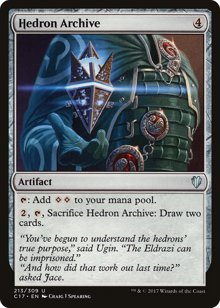 Hedron Archive (C17-213) - Commander 2017