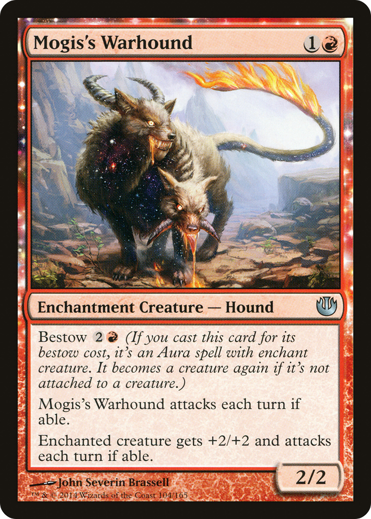 Mogis's Warhound (JOU-104) - Journey into Nyx: (enchantment) Foil