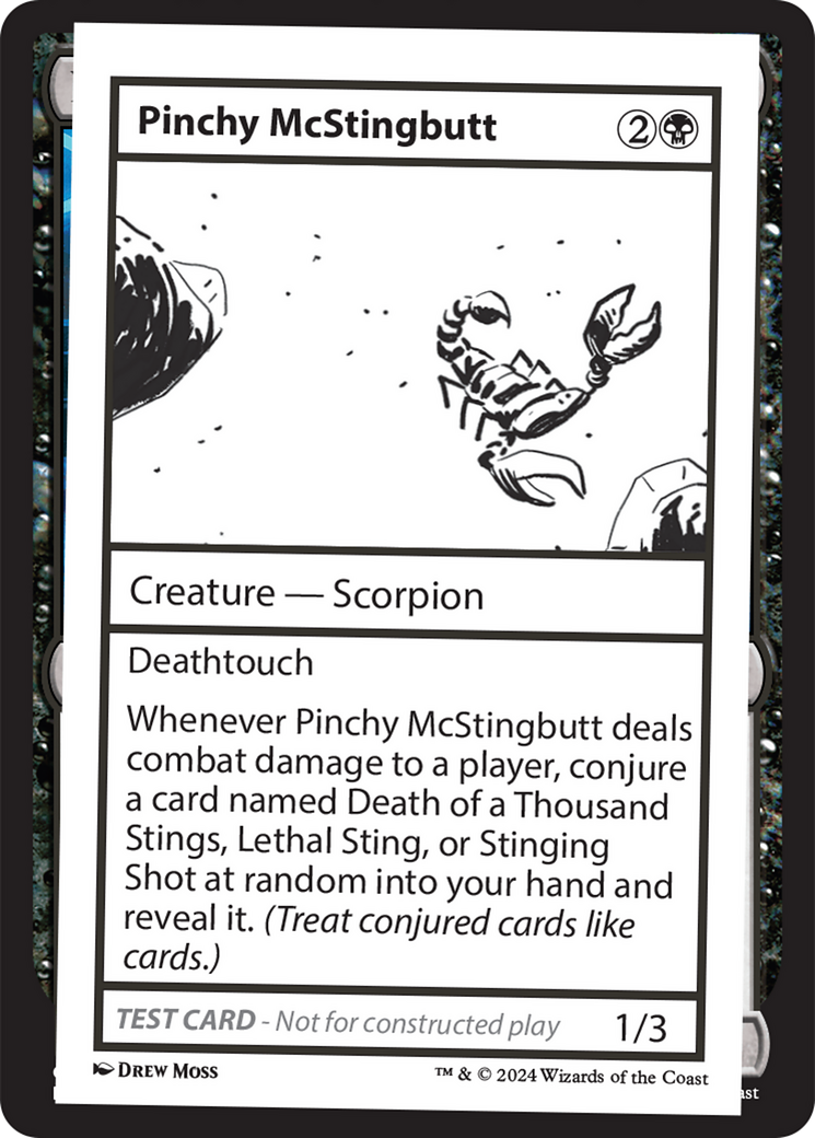 Pinchy McStingbutt (MB2-316) - Mystery Booster 2