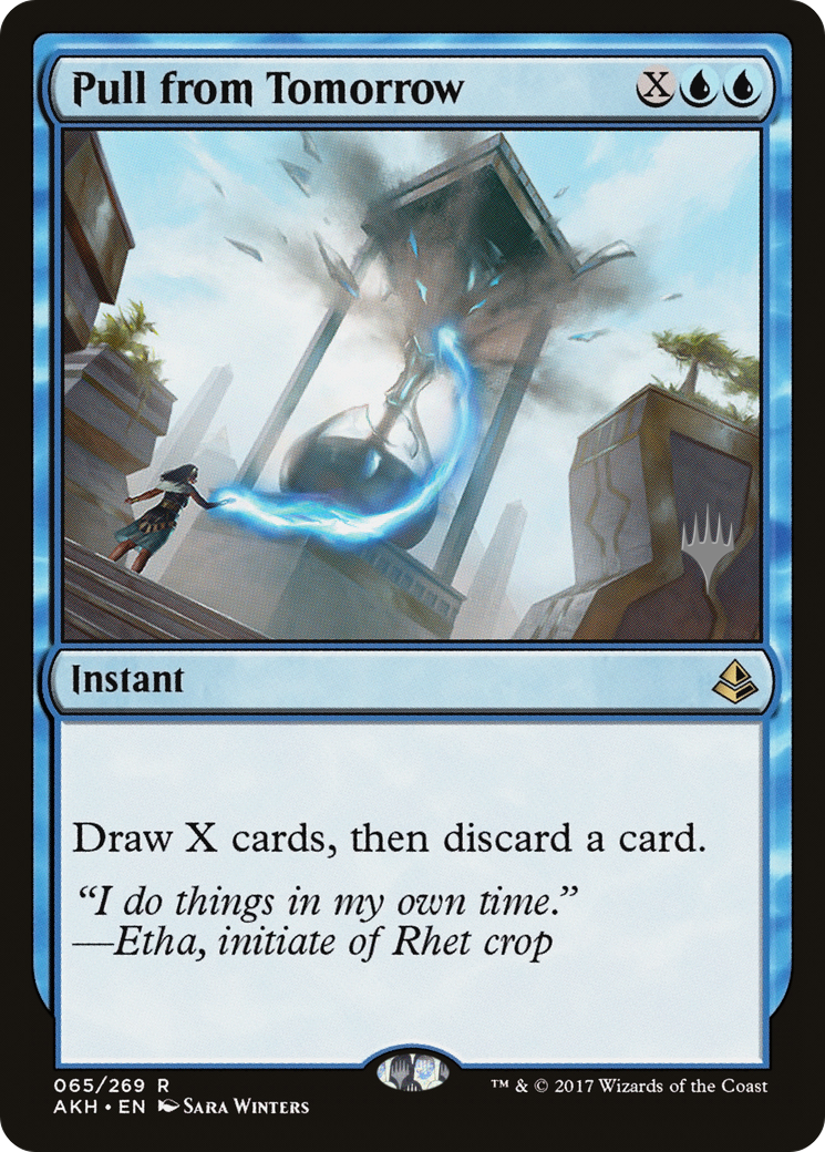 Pull from Tomorrow (PPTHB-65P) - Amonkhet Promos Foil