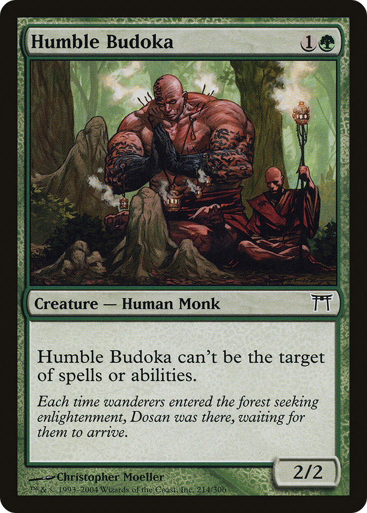 Humble Budoka (CHK-214) - Champions de Kamigawa Foil