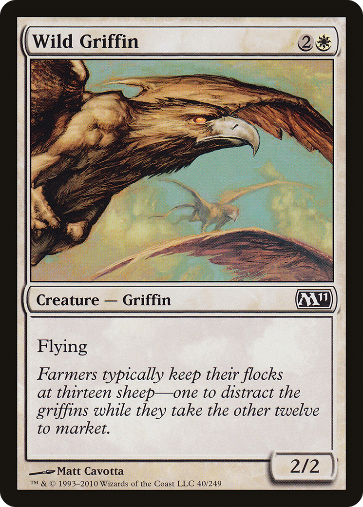 Wild Griffin (M11-040) - Magic 2011