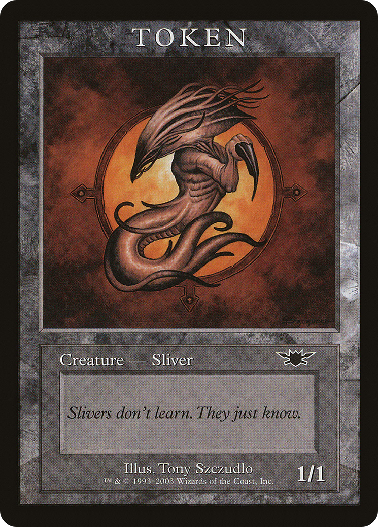 Sliver Token (LGN) (MPRP-003) - Magic Player Rewards 2003
