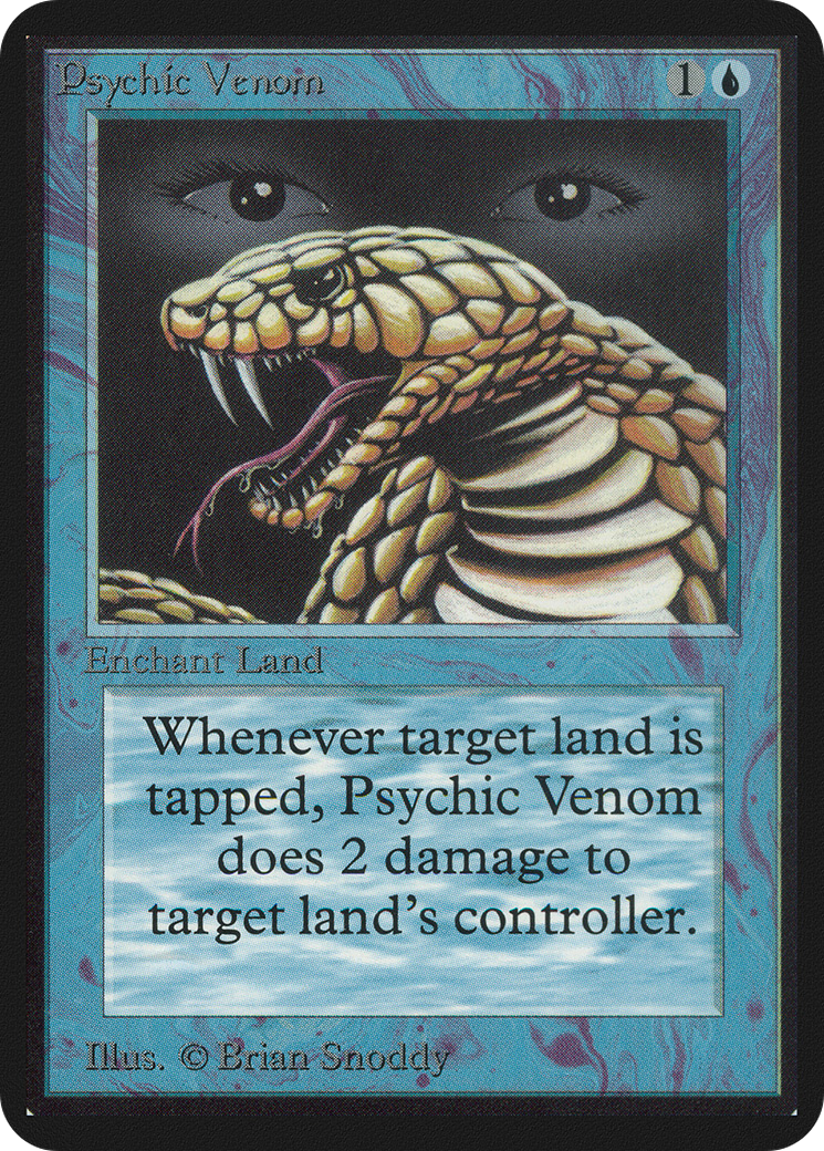 Psychic Venom (LEA-075) - Édition limitée Alpha