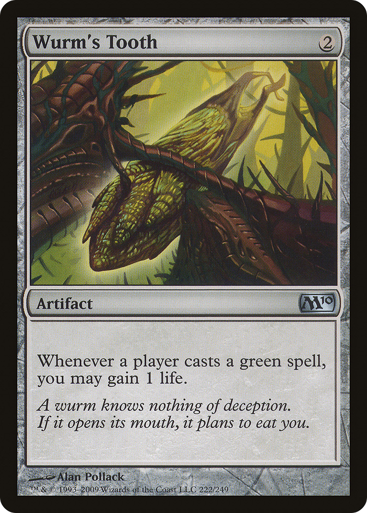 Wurm's Tooth (M10-222) - Magic 2010