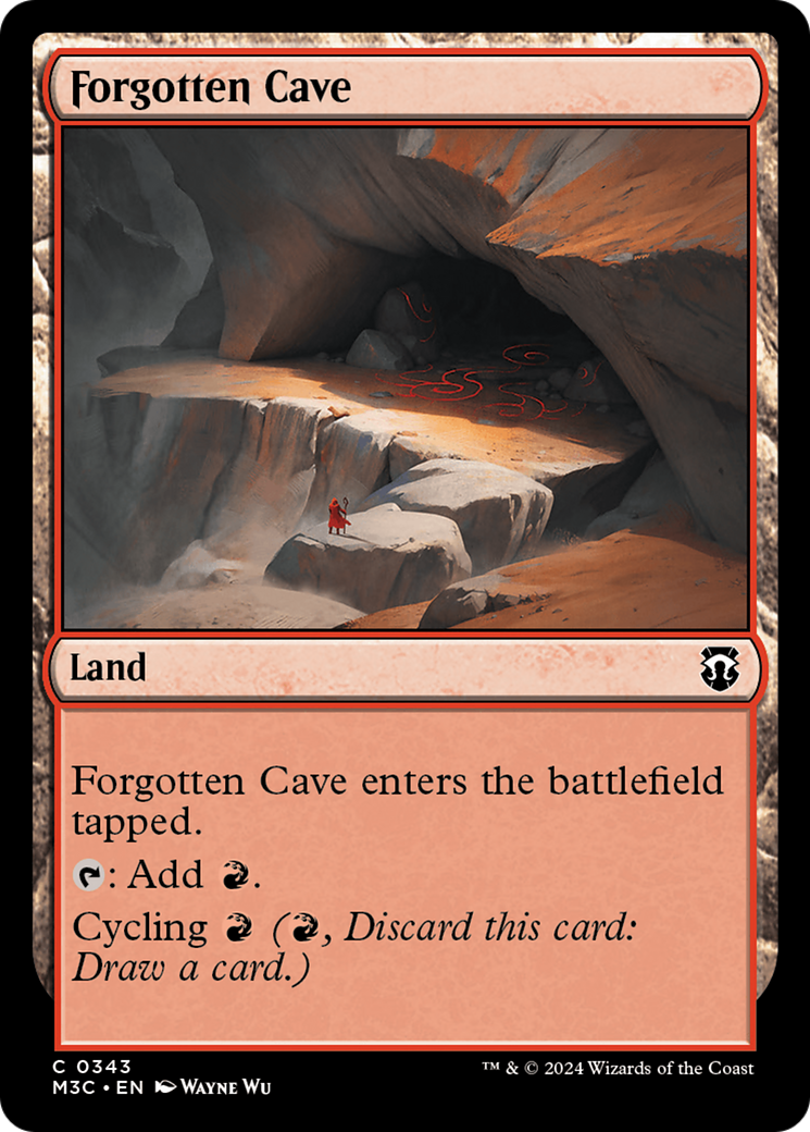 Grotte oubliée (M3C-343) - Commandant Modern Horizons 3