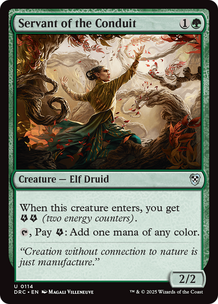 Serviteur du Conduit (-114) - Commandant : Aetherdrift