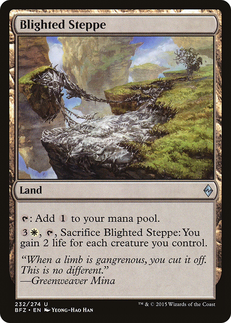 Steppe ravagée (BFZ-232) - Bataille pour Zendikar