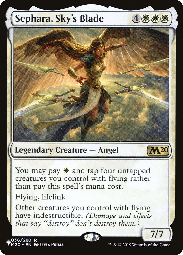 Sephara, Sky's Blade (LIST-M20-36) - The List Foil