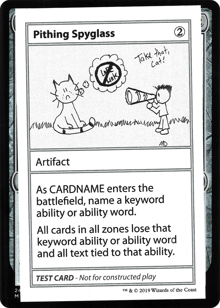 Longue-vue Pithing (CMB2-108) - Cartes de test Mystery Booster 2021