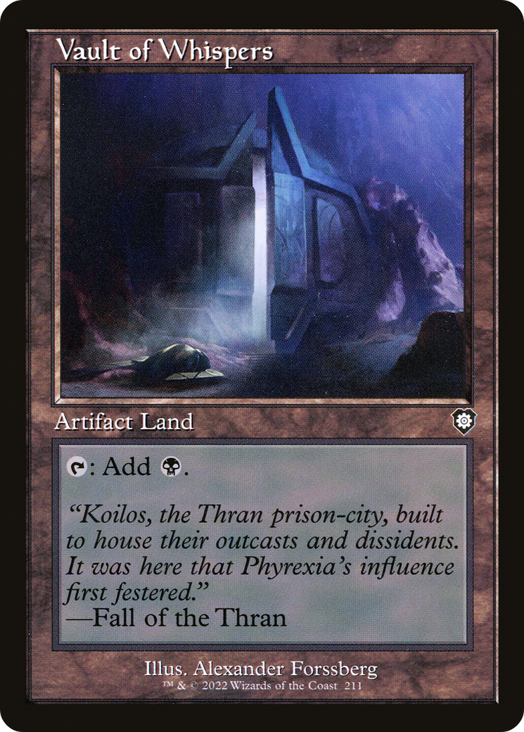 Vault of Whispers (Retro Frame) (BRC-211) - The Brothers' War Commander