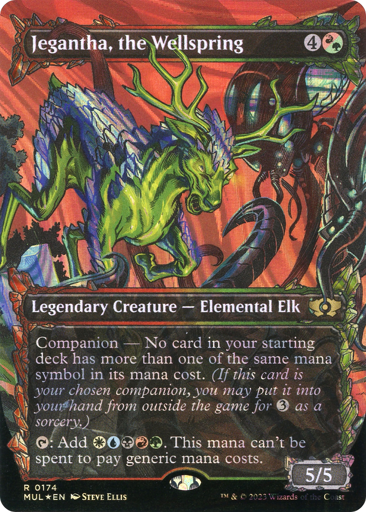 Jegantha, la Source (MUL-174) - Multiverse Legends : (Vitrine) (Sans bordure) Foil