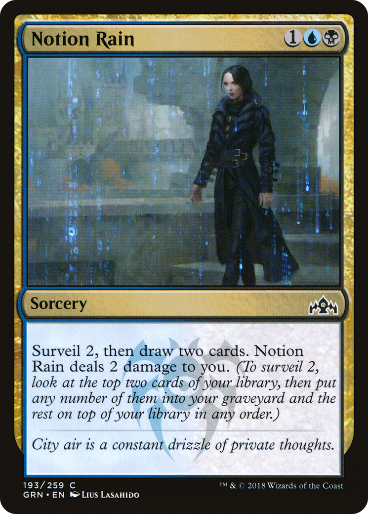Notion Rain (GRN-193) - Guildes de Ravnica Foil