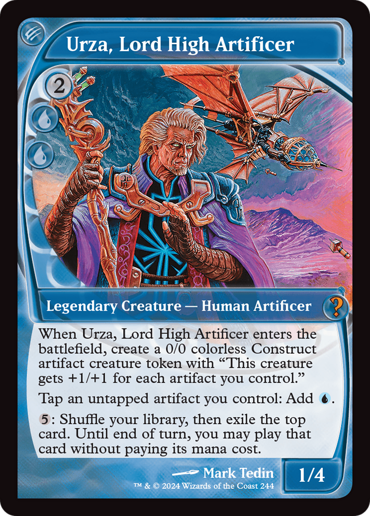 Urza, Seigneur Grand Artificier (MB2-244) - Mystery Booster 2 Foil