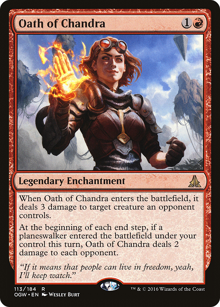 Le Serment de Chandra (OGW-113) - Le Serment des Sentinelles