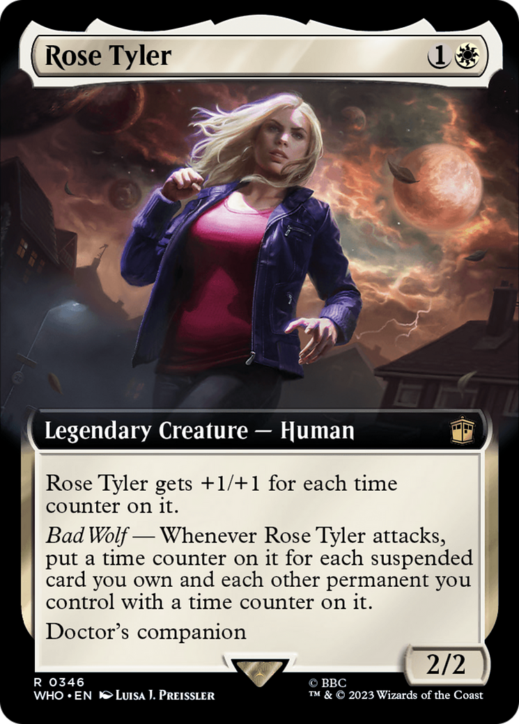Rose Tyler (WHO-346) - Doctor Who : (Extended Art) Foil