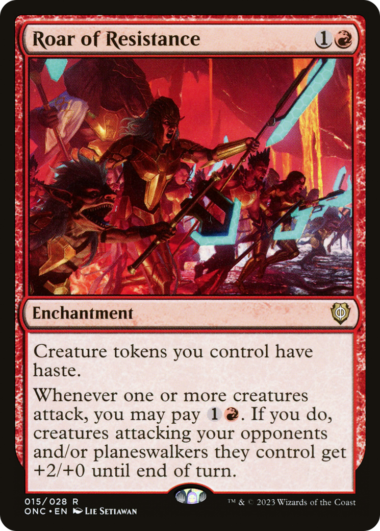 Rugissement de la Résistance (ONC-015) - Phyrexia : Tous ne seront plus qu'un !