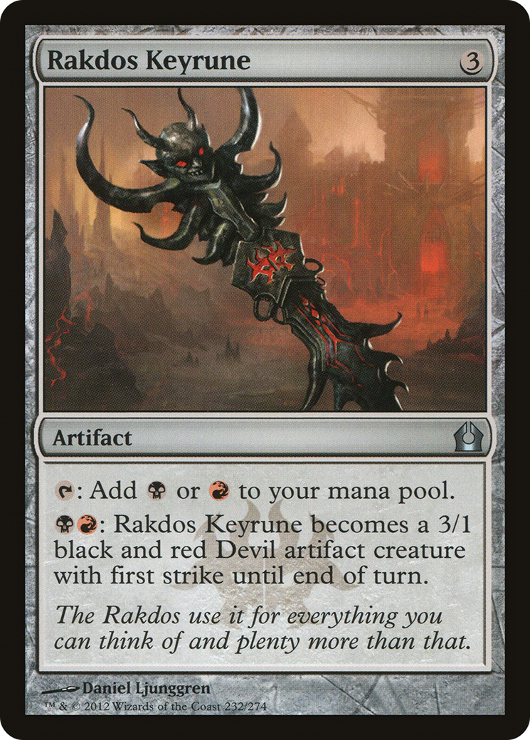 Rakdos Keyrune (RTR-232) - Return to Ravnica Foil