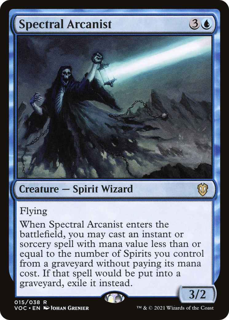 Arcaniste spectral (VOC-015) - Commandant du Vœu écarlate