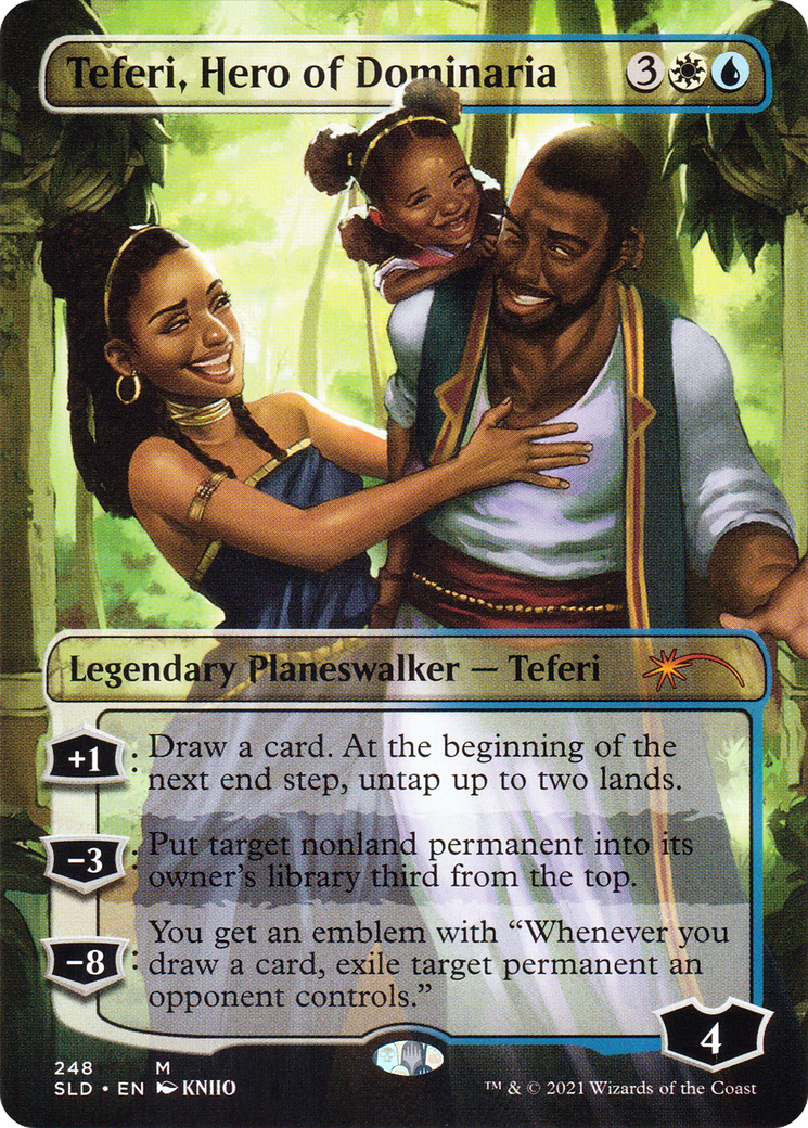 Teferi, Hero of Dominaria (SLD-248) - Secret Lair Drop (Borderless)