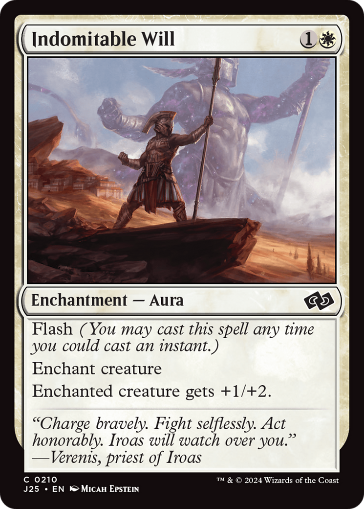 Volonté indomptable (J25-210) - Fondations Jumpstart
