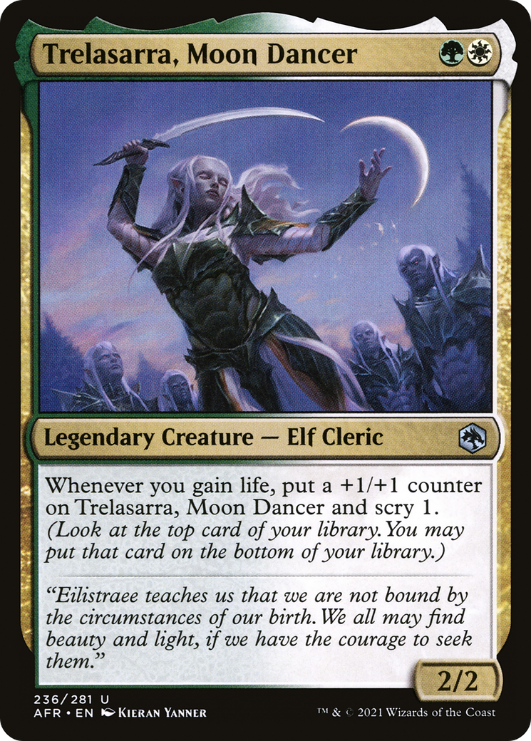 Trelasarra, Moon Dancer (AFR-236) - Adventures in the Forgotten Realms Foil